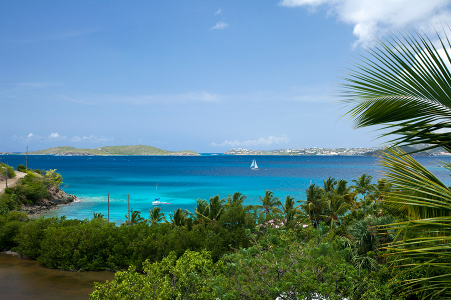 Ocean view from Palm Terrace Villas